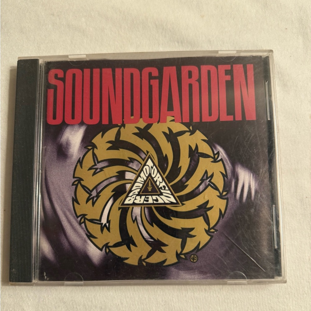 Soundgarden Badmotorfinger CD, Good+ Condition, A&M Records, 1991
